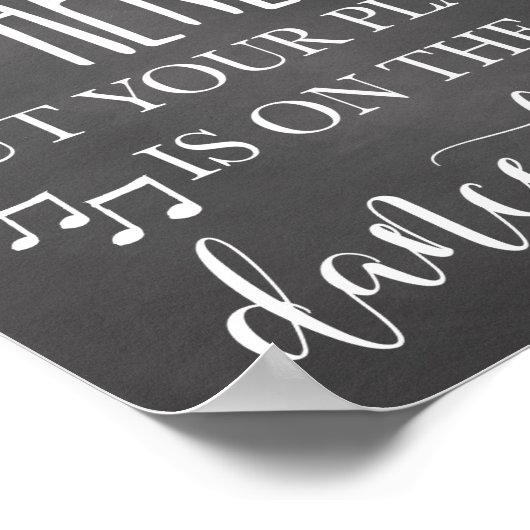 Vind hier uw zitplaats Kaart van het Poster van de (Hoek)