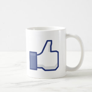 Vind ik leuk-hand koffiemok