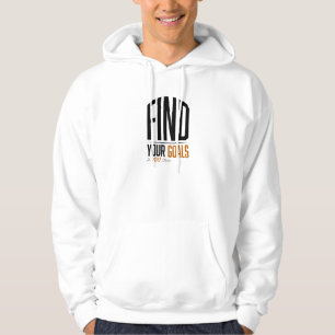 Vind je doelen in 100 stappen hoodie