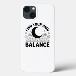 Vind je eigen balans Case-Mate iPhone case