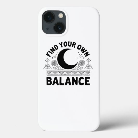 Vind je eigen balans Case-Mate iPhone case (Achterkant)