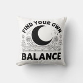 Vind je eigen balans kussen (Voorkant)