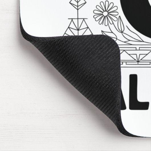 Vind je eigen balans muismat (Hoek)