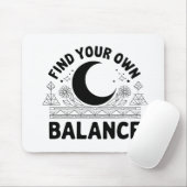 Vind je eigen balans muismat (Met muis)