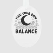 Vind je eigen balans ornament (voorkant)