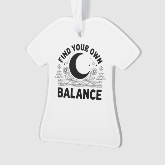 Vind je eigen balans ornament (voorkant)