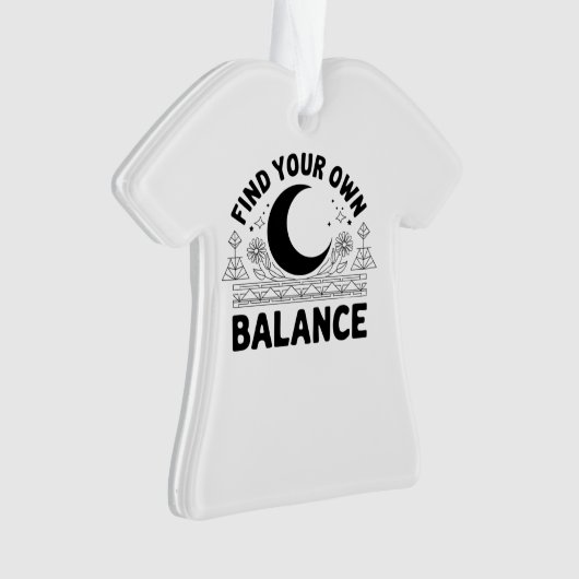 Vind je eigen balans ornament (voorkant)