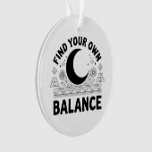 Vind je eigen balans ornament (voorkant)