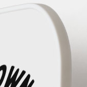 Vind je eigen balans pickleball paddle (Links Detail)