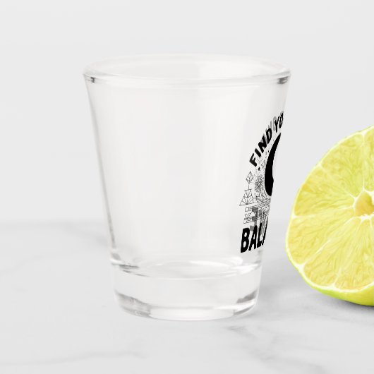 Vind je eigen balans shot glas (Links)