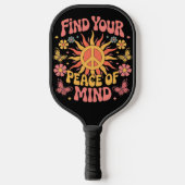 Vind je gemoedsrust Pickleball Paddle (Voorkant)
