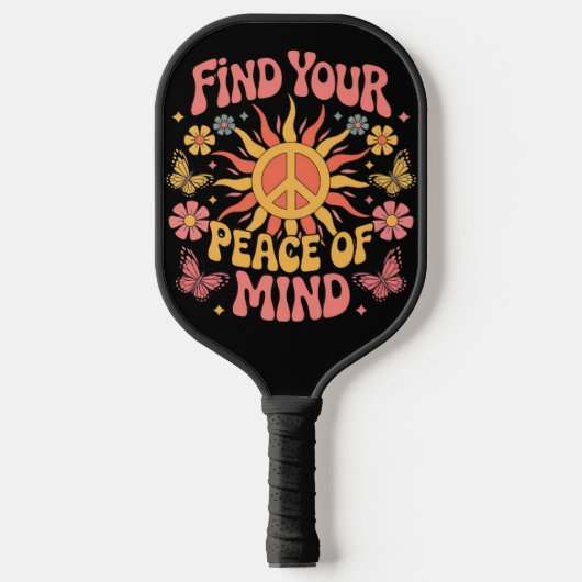 Vind je gemoedsrust Pickleball Paddle (Voorkant)