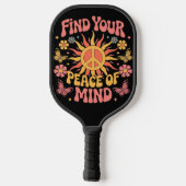 Vind je gemoedsrust Pickleball Paddle (Achterkant)