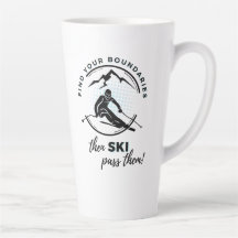 "Vind je grenzen, ski dan langs hen" Mok