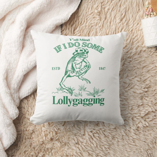Vind je het erg als ik wat lolygagging doe, Funny  Kussen (Deken)