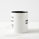 Vind je het erg als we over de dood praten? Mok (Center)