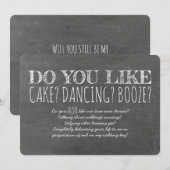 Vind je het ook leuk... Grappig bruidsmeisje voors Kaart (Voorkant / Achterkant)