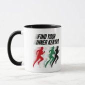 Vind je innerlijke Keniaanse Marathon Mok (Links)