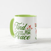 Vind je innerlijke rust | koffie-Mok | Mok (Voorkant links)