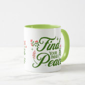 Vind je innerlijke rust | koffie-Mok | Mok (Voorkant rechts)