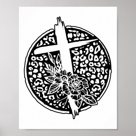 Vind je innerlijke vrede Om symbool Yoga Poster (Voorkant)