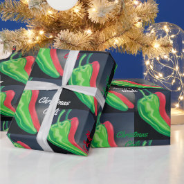 Vind je je Chili Red of Green Kerstmis NM leuk? Cadeaupapier