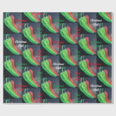 Vind je je Chili Red of Green Kerstmis NM leuk? Cadeaupapier (Vlak)