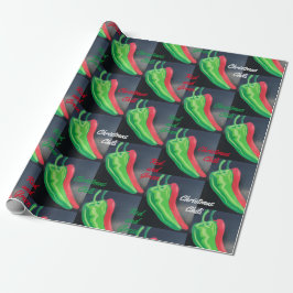 Vind je je Chili Red of Green Kerstmis NM leuk? Cadeaupapier