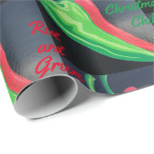 Vind je je Chili Red of Green Kerstmis NM leuk? Cadeaupapier (Rol Hoek)
