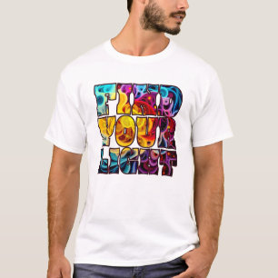 Vind je Licht Kleurrijke Ziel Shirt