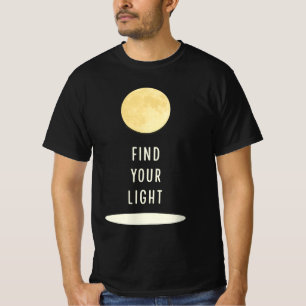 Vind Je Licht Vintage Uitvoerende Kunsten Wees T-shirt