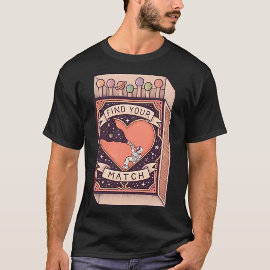 Vind je match t-shirt (Voorkant)