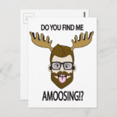 Vind je me leuk? briefkaart (Voorkant / Achterkant)