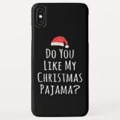 Vind je mijn kerstPajama leuk? Case-Mate iPhone Case (Achterkant)