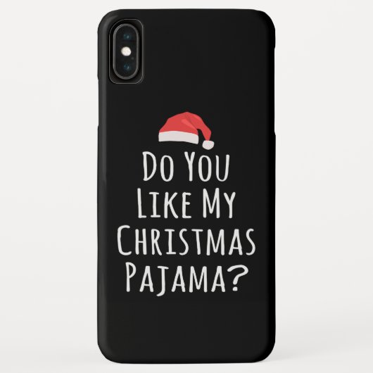 Vind je mijn kerstPajama leuk? Case-Mate iPhone Case (Achterkant)