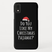 Vind je mijn kerstPajama leuk? Case-Mate iPhone Case (Achterkant)