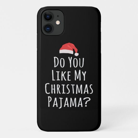 Vind je mijn kerstPajama leuk? Case-Mate iPhone Case (Achterkant)
