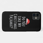 Vind je mijn kerstPajama leuk? Case-Mate iPhone Case (Achterkant (horizontaal))