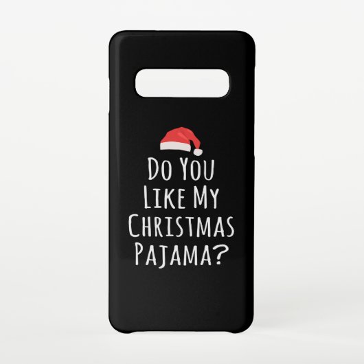 Vind je mijn kerstPajama leuk? Samsung Galaxy Hoesje (Achterkant)