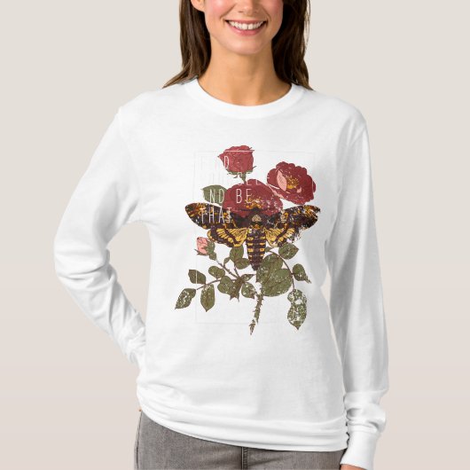 Vind je passie, zij het dat t-shirt (Voorkant)