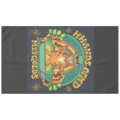 Vind je Pot met Goud Groen-gevulde Dag van Vreugde Tafelkleed (Voorkant (Horizontaal))