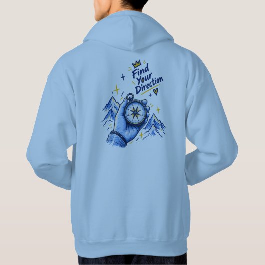 Vind Je Richting Hoodie (Achterkant)