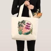 Vind je rust grote tote bag (Voorkant (product))