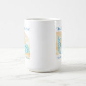 Vind je rust in de schelpen van het zee. koffiemok (Center)