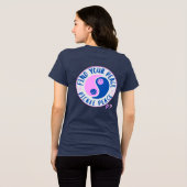 Vind je Vrede Ying Yang Tri-Blend Shirt (Achterkant volledig)