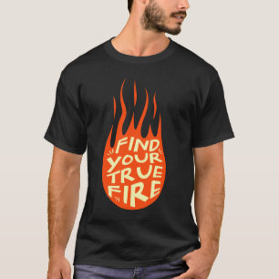 Vind je ware passie Motiverend T-shirt