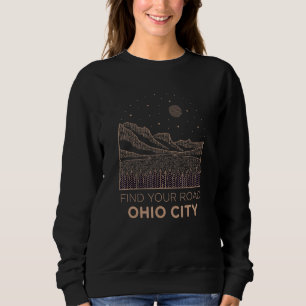 Vind Je Weg Buiten Ohio Stad Natuur Gunnison W Trui