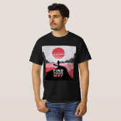 Vind Je Weg T-shirt (Voorkant volledig)