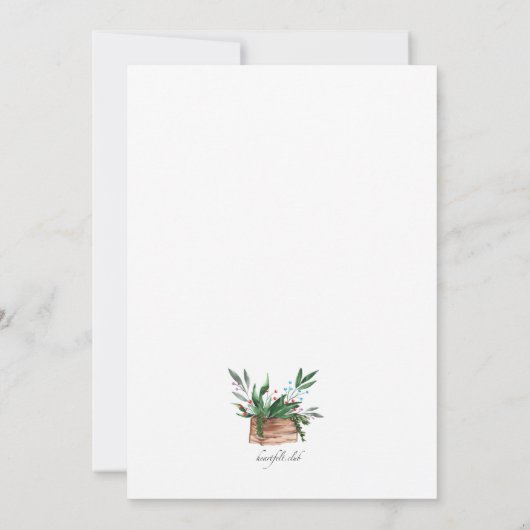 Vind je weg uitnodiging (Achterkant)