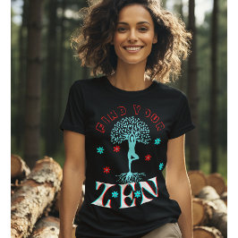 Vind je Zen Yoga Leraar Moderne T-shirt